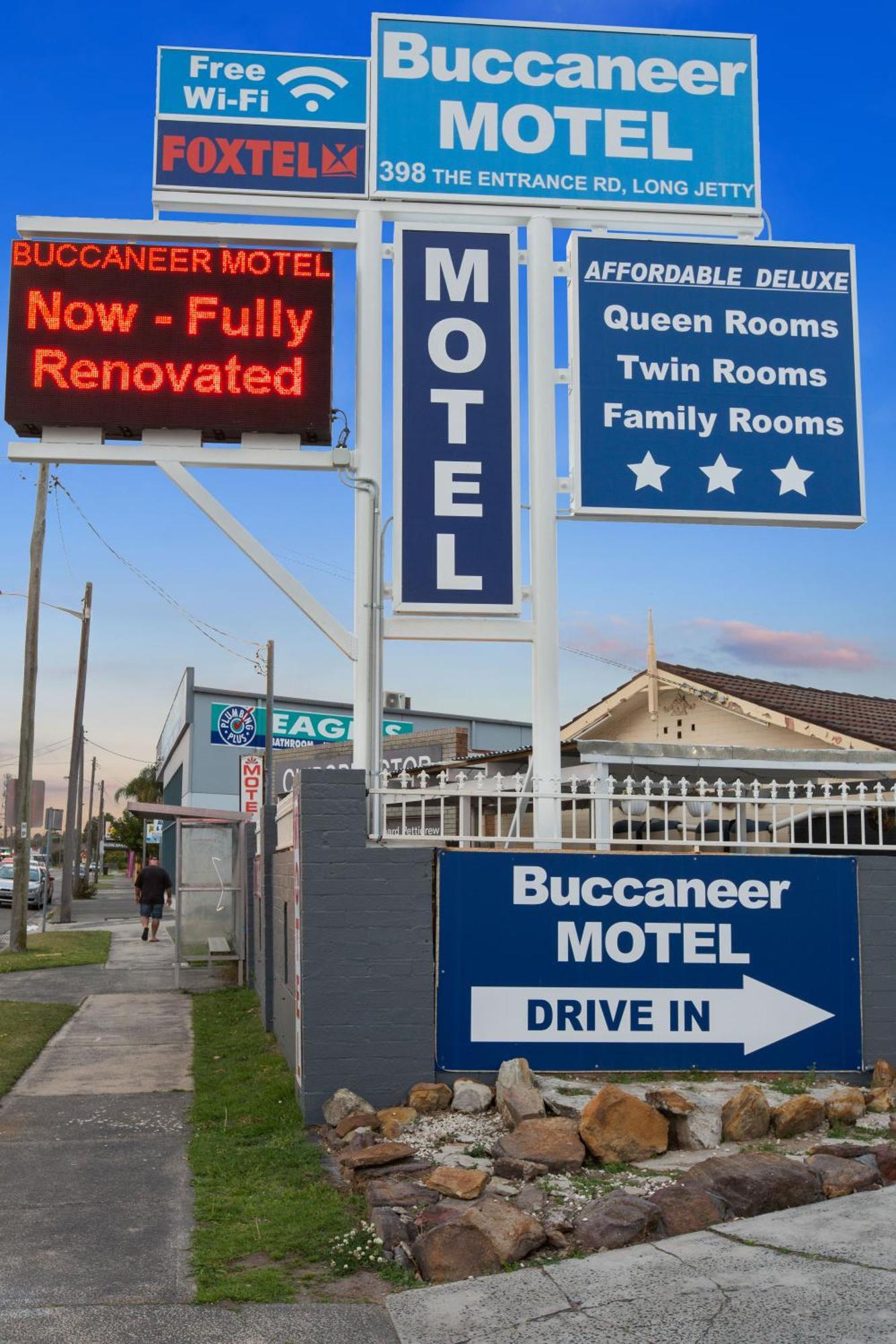 Buccaneer Motel Зе-Энтранс Экстерьер фото